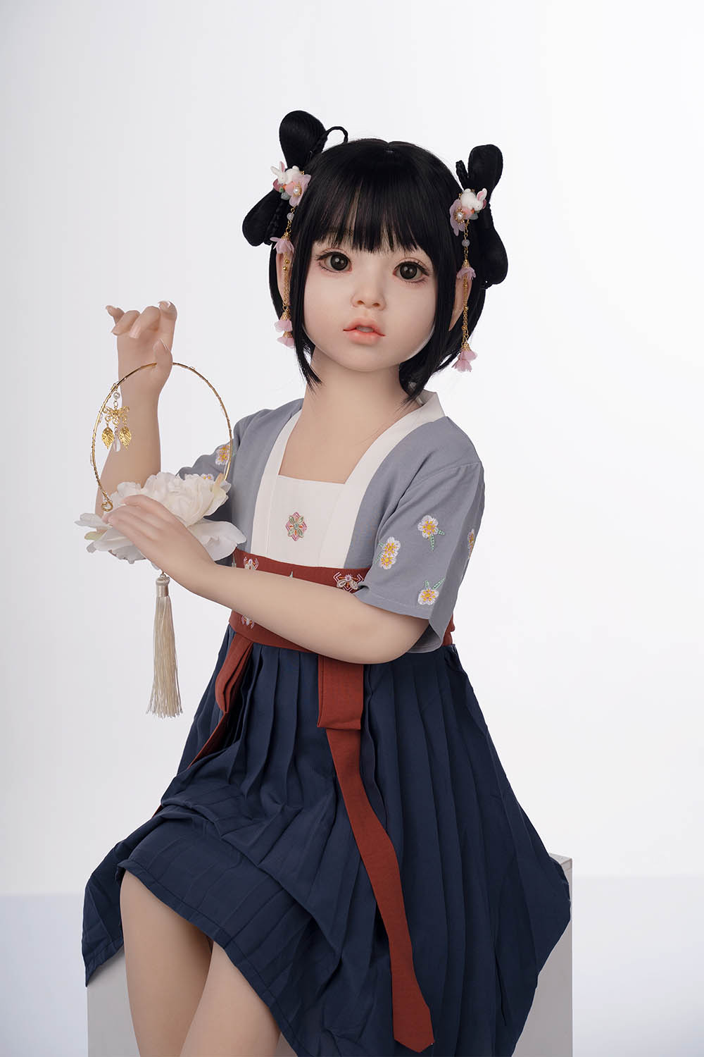 かわいい アダルトドール シリコン製頭部+TPE製ボディ 