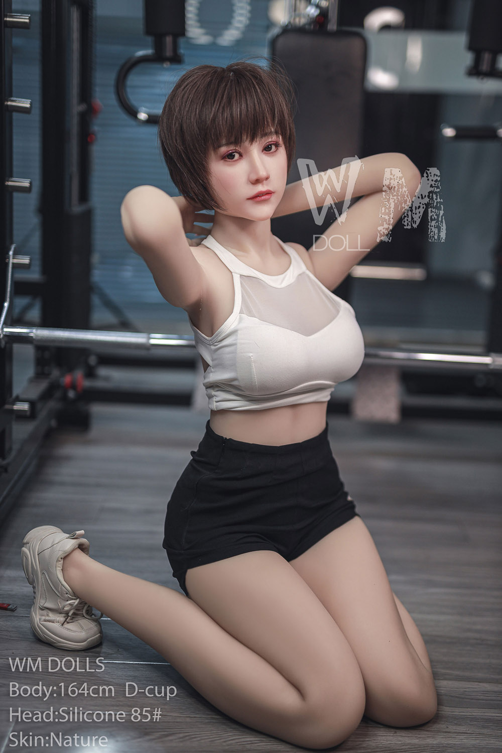 シリコン製頭部+TPE製ボディセクシーダッチワイフ